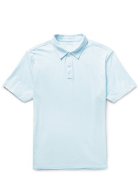 Мужская голубая футболка-поло от Club Monaco