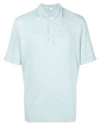 Мужская голубая футболка-поло от Doppiaa