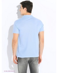 Мужская голубая футболка-поло от E-Bound by Earth Bound