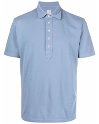 Мужская голубая футболка-поло от Eleventy