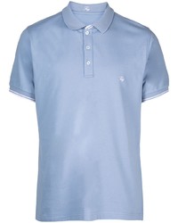 Мужская голубая футболка-поло от Fay