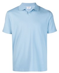 Мужская голубая футболка-поло от Filippa K