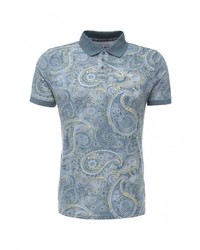 Мужская голубая футболка-поло от Fresh Brand