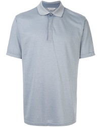 Мужская голубая футболка-поло от Gieves & Hawkes