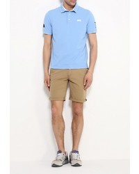 Мужская голубая футболка-поло от Helly Hansen