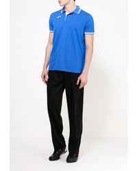 Мужская голубая футболка-поло от Joma