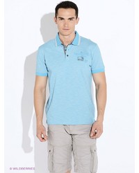 Мужская голубая футболка-поло от LERROS