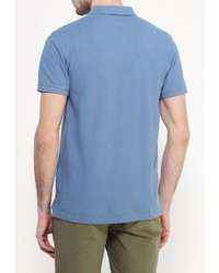 Мужская голубая футболка-поло от Levi's