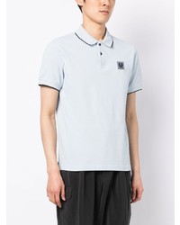 Мужская голубая футболка-поло от Belstaff
