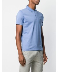 Мужская голубая футболка-поло от CP Company