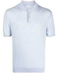 Мужская голубая футболка-поло от Malo