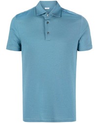 Мужская голубая футболка-поло от Malo