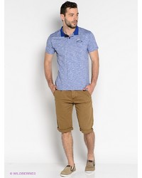 Мужская голубая футболка-поло от Mezaguz