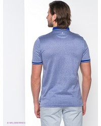 Мужская голубая футболка-поло от MONDIGO