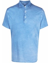 Мужская голубая футболка-поло от Mp Massimo Piombo
