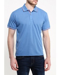 Мужская голубая футболка-поло от Occhibelli