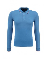 Мужская голубая футболка-поло от Occhibelli