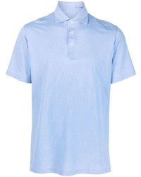 Мужская голубая футболка-поло от Orian