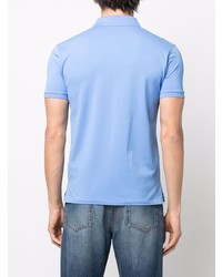 Мужская голубая футболка-поло от Polo Ralph Lauren