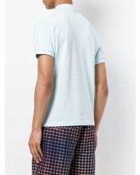 Мужская голубая футболка-поло от Sun 68