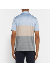 Мужская голубая футболка-поло от Dunhill