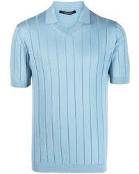 Мужская голубая футболка-поло от Tagliatore