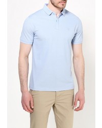 Мужская голубая футболка-поло от Tom Farr
