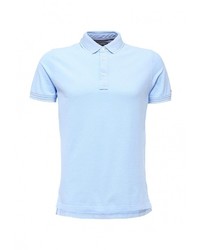 Мужская голубая футболка-поло от Tommy Hilfiger
