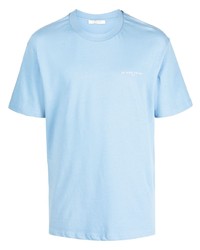 Мужская голубая футболка с круглым вырезом с принтом от Ih Nom Uh Nit