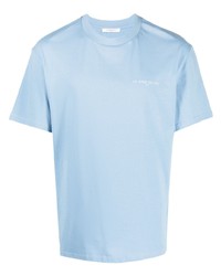 Мужская голубая футболка с круглым вырезом с принтом от Ih Nom Uh Nit