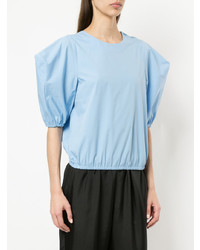 Женская голубая футболка с круглым вырезом от ASTRAET