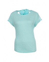 Женская голубая футболка с круглым вырезом от Baon