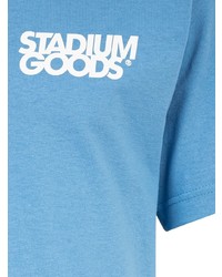 Мужская голубая футболка с круглым вырезом от Stadium Goods