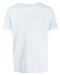 Мужская голубая футболка с круглым вырезом от Bluemint
