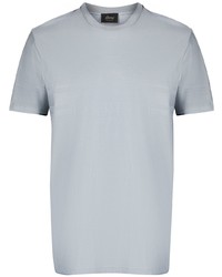 Мужская голубая футболка с круглым вырезом от Brioni