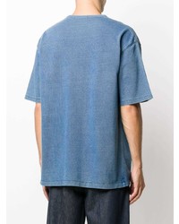 Мужская голубая футболка с круглым вырезом от Closed