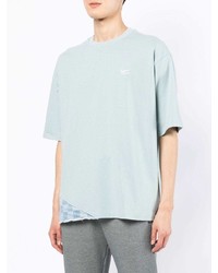 Мужская голубая футболка с круглым вырезом от FIVE CM