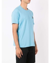 Мужская голубая футболка с круглым вырезом от OSKLEN