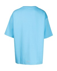 Мужская голубая футболка с круглым вырезом от Off Duty