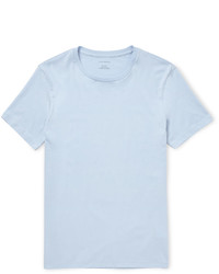Мужская голубая футболка с круглым вырезом от Club Monaco