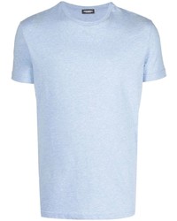 Мужская голубая футболка с круглым вырезом от DSQUARED2