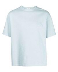 Мужская голубая футболка с круглым вырезом от Etro