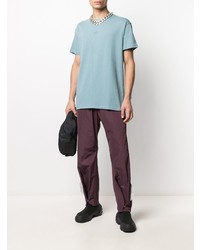 Мужская голубая футболка с круглым вырезом от A-Cold-Wall*