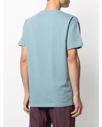 Мужская голубая футболка с круглым вырезом от A-Cold-Wall*