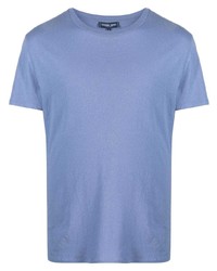 Мужская голубая футболка с круглым вырезом от Frescobol Carioca