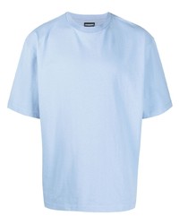 Мужская голубая футболка с круглым вырезом от Jacquemus