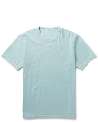 Мужская голубая футболка с круглым вырезом от James Perse