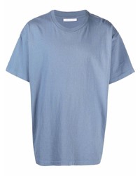 Мужская голубая футболка с круглым вырезом от John Elliott