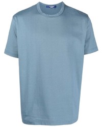 Мужская голубая футболка с круглым вырезом от Junya Watanabe MAN