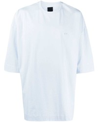 Мужская голубая футболка с круглым вырезом от Juun.J